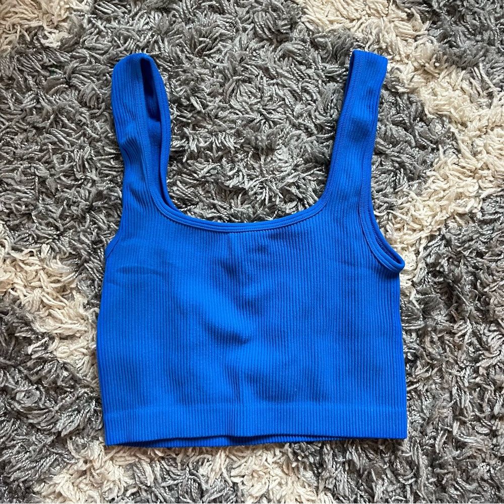 ZARA Blue Tank Top
